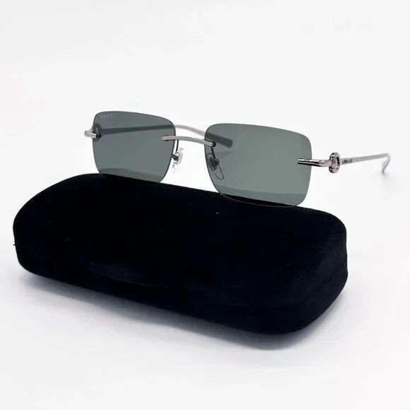 NEW GUCCI SUNGLASSES GG1703S 001 BLACK UNISEX EYEWEAR NEW GUCCI SUNGLASSES GG1703S 001 BLACK UNISEX EYEWEAR main image 4